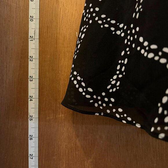 🐻Size 6P - Charter Club - Black Flowy Skirt - Picture 5 of 5